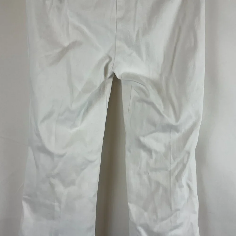 Frame The Jetset Crop Mini Boot Jeans 1 White 25-29 - Picture 7 of 9